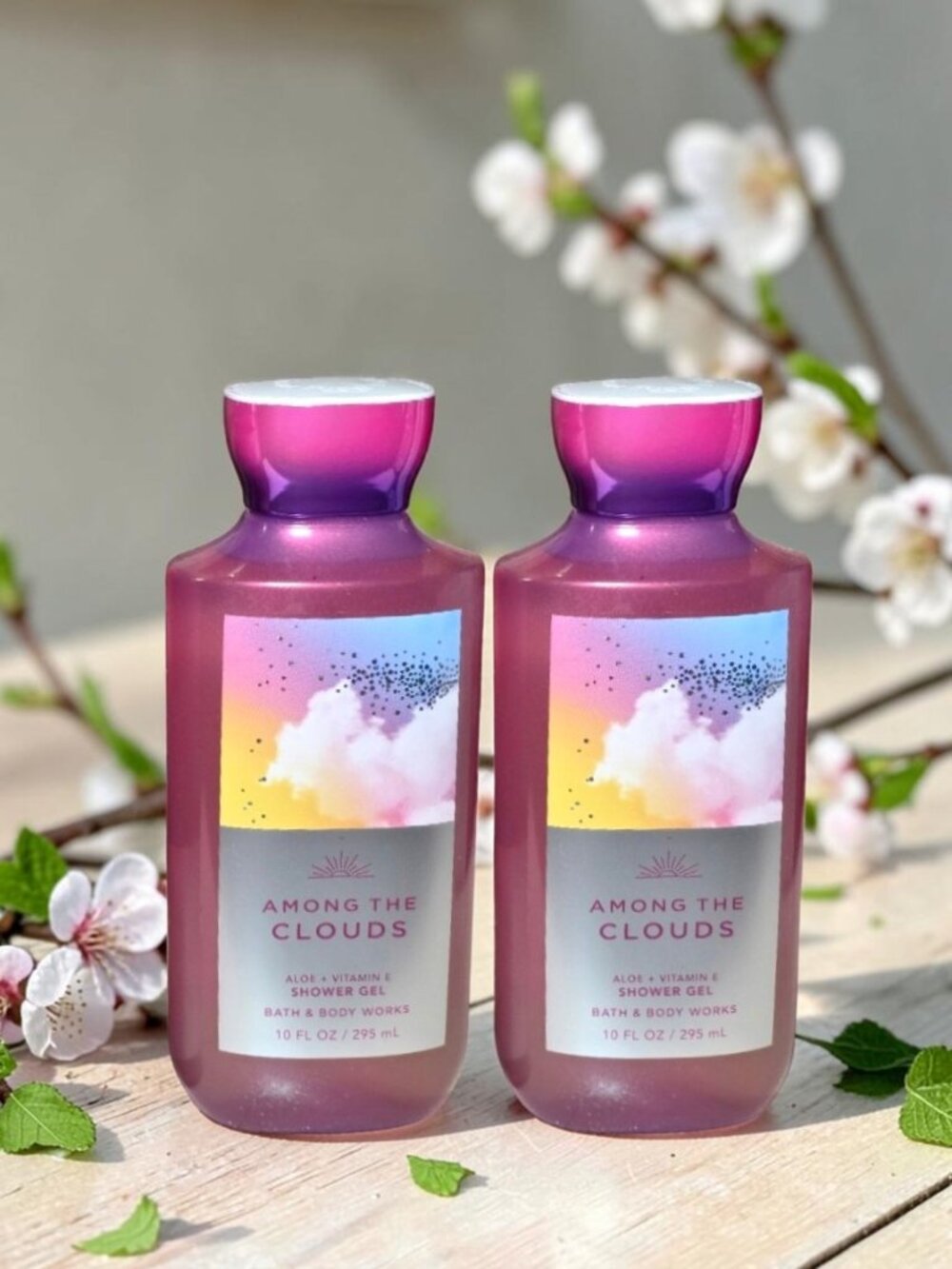 NEW*Bath & Body Works Among The Clouds Shower Gel Lot